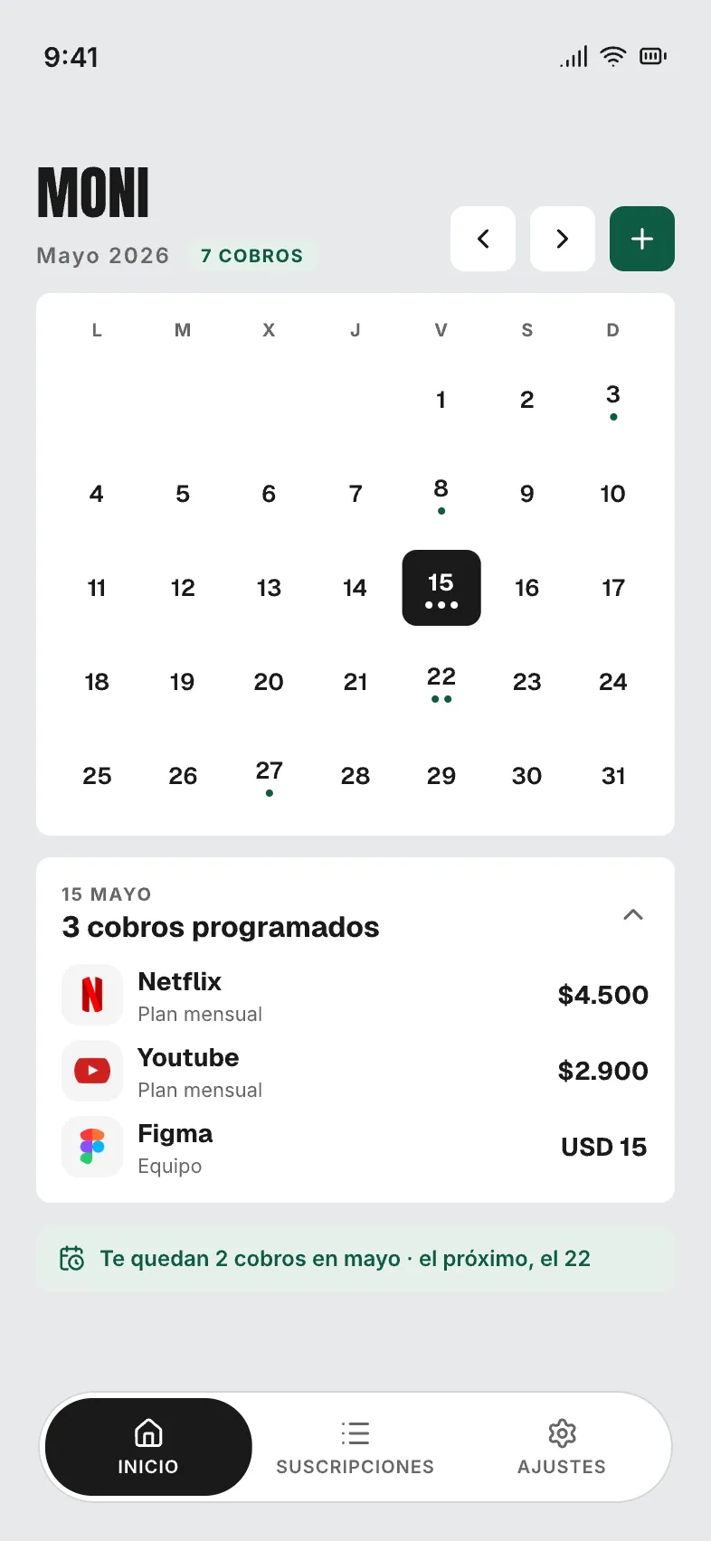 Capturas de MONI 2